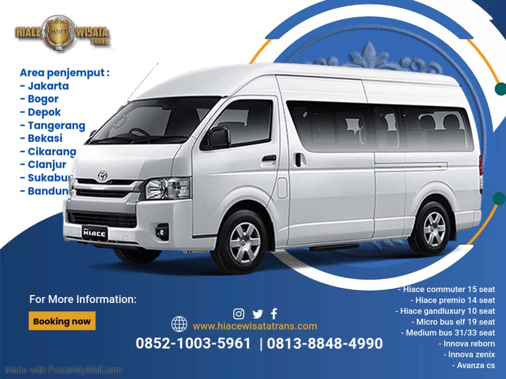 Sewa Toyota Hiace Kedaung