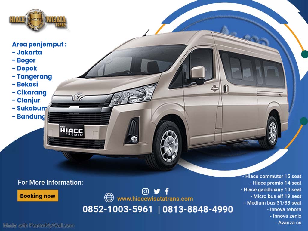 Sewa Toyota Hiace Kedaung